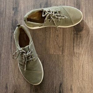 TOM Del Ray Shoe Olive Green